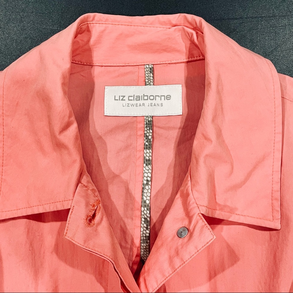 Liz Claiborne lightweight dust coat